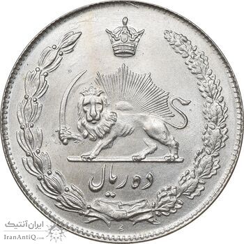 سکه 10 ریال 1344 - MS63 - محمد رضا شاه