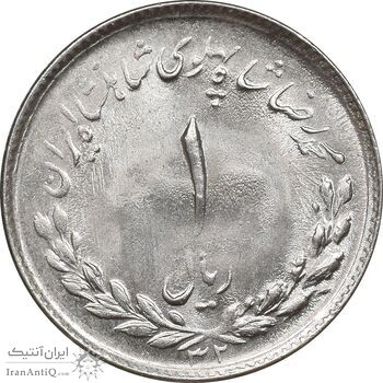 سکه 1 ریال 1332 مصدقی - MS63 - محمد رضا شاه