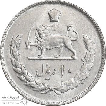 سکه 10 ریال 1353 عددی - MS62 - محمد رضا شاه سکه 10 ریال 1353 عددی - MS62 - محمد رضا شاه