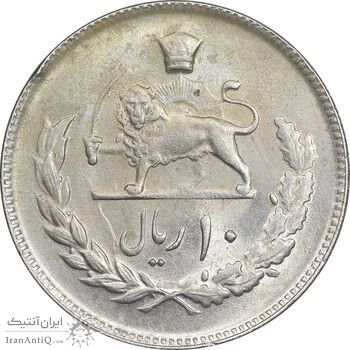 سکه 10 ریال 1352 عددی - MS61 - محمد رضا شاه سکه 10 ریال 1352 عددی - MS61 - محمد رضا شاه