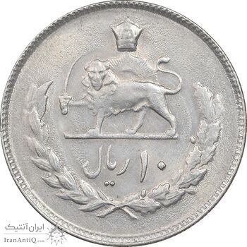 سکه 10 ریال 1352 عددی - EF45 - محمد رضا شاه سکه 10 ریال 1352 عددی - EF45 - محمد رضا شاه