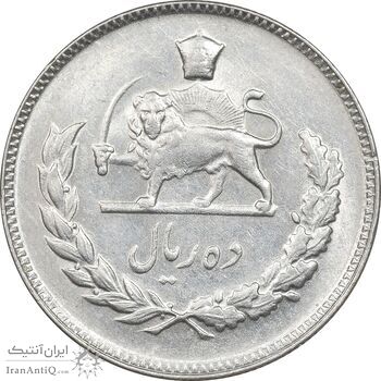 سکه 10 ریال 1350 - MS61 - محمد رضا شاه سکه 10 ریال 1350 - MS61 - محمد رضا شاه