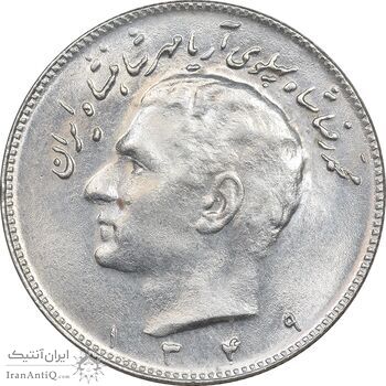 سکه 10 ریال 1349 - MS61 - محمد رضا شاه