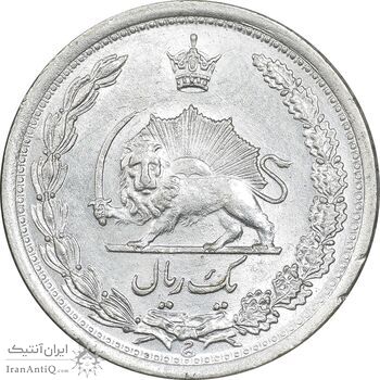 سکه 1 ریال 1310 - AU58 - رضا شاه