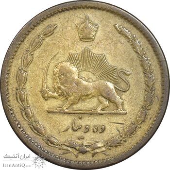 سکه 10 دینار 1315 برنز - VF25 - رضا شاه سکه 10 دینار 1315 برنز - VF25 - رضا شاه