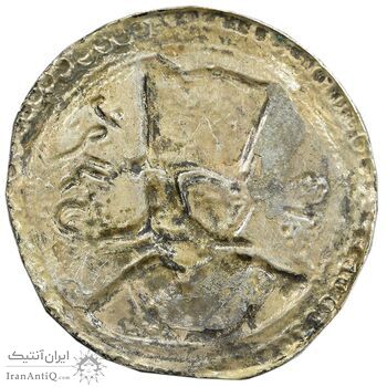 سکه پولکی برنز یادبود ناصرالدین شاه - VF - قاجار