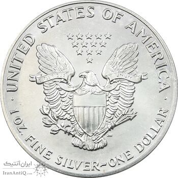 مدال یادبود 1 دلار 1992 عقاب - MS63 - آمریکا