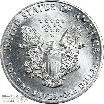 مدال یادبود 1 دلار 1992 عقاب - MS63 - آمریکا