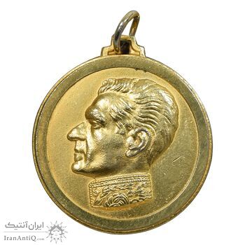 مدال یادبود میلاد شاهنشاه آریامهر 1354 - AU - محمد رضا شاه