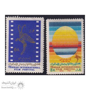 تمبر جشنواره جهانی فیلم 1351 - محمدرضا شاه تمبر جشنواره جهانی فیلم 1351 - محمدرضا شاه