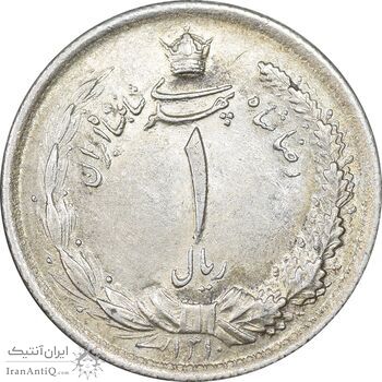 سکه 1 ریال 1310 - MS61 - رضا شاه