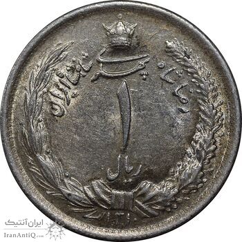 سکه 1 ریال 1310 - MS61 - رضا شاه