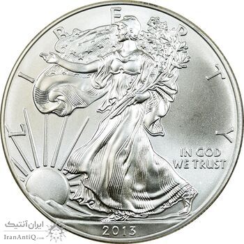 مدال یادبود 1 دلار 2013 عقاب - PF65 - آمریکا
