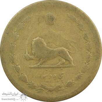 سکه 50 دینار 1315 برنز - F15 - رضا شاه سکه 50 دینار 1315 برنز - F15 - رضا شاه