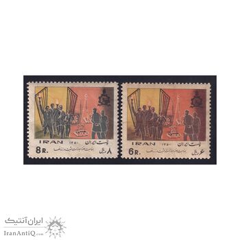 تمبر مبارزات مثبت در زندان ها 1350 - محمدرضا شاه تمبر مبارزات مثبت در زندان ها 1350 - محمدرضا شاه
