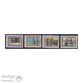 تمبر سالگرد رضا شاه 1356 - محمدرضا شاه تمبر سالگرد رضا شاه 1356 - محمدرضا شاه