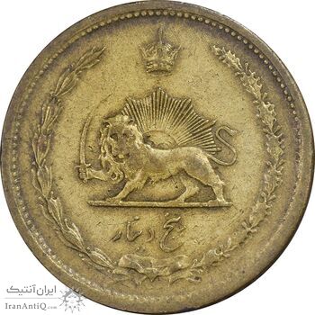 سکه 5 دینار 1316 برنز - 6 تاریخ بزرگ - EF45 - رضا شاه
