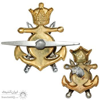 مجموعه نشان های تکاوری نیروی دریایی - روز و شب - AU - محمد رضا شاه