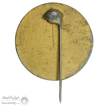 نشان سوزنی پنجاهمین سال شاهنشاهی پهلوی 2535 - EF - محمد رضا شاه