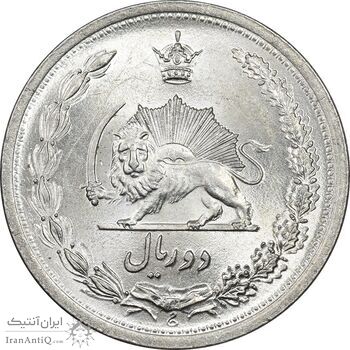 سکه 2 ریال 1310 - MS64 - رضا شاه