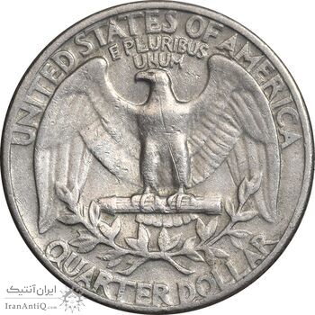 سکه کوارتر دلار 1967 واشنگتن - EF45 - آمریکا سکه کوارتر دلار 1967 واشنگتن - EF45 - آمریکا