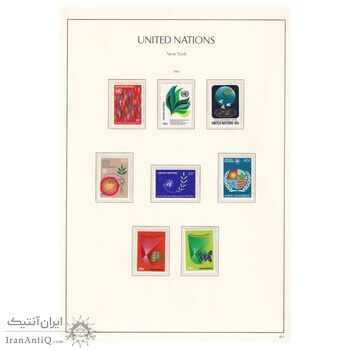 تمبر خارجی ملل متحد - حقوق بشر و طبیعت - 1982 - نیویورک