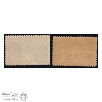 تمبر دیدار اولاف پنجم پادشاه نروژ از ایران 1343 - محمدرضا شاه تمبر دیدار اولاف پنجم پادشاه نروژ از ایران 1343 - محمدرضا شاه