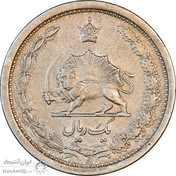 سکه 1 ریال 1311 - EF40 - رضا شاه