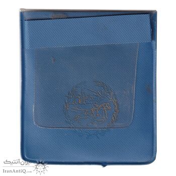 مدال نقره نوروز 1353 چوگان - با کاور فابریک - UNC - محمد رضا شاه