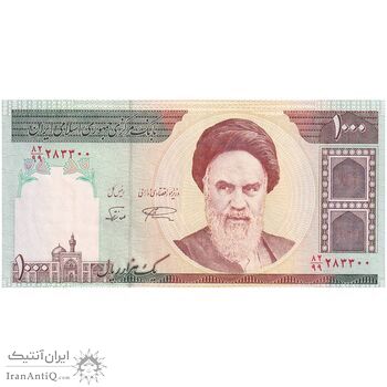 اسکناس 1000 ریال (نمازی - نوربخش) - جایگزین - تک - UNC62 - جمهوری اسلامی اسکناس 1000 ریال (نمازی - نوربخش) - جایگزین - تک - UNC62 - جمهوری اسلامی