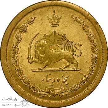 سکه 50 دینار 1349 برنز - MS61 - محمد رضا شاه