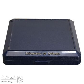 مدال تاسیس دانشگاه تهران - با جعبه فابریک - AU - جمهوری اسلامی