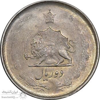 سکه 2 ریال 1324 - MS61 - محمد رضا شاه
