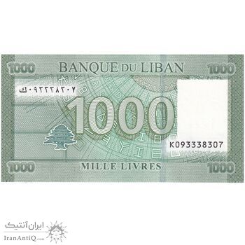 اسکناس 1000 لیره 2016 جمهوری - تک - UNC63 - لبنان
