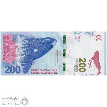 اسکناس 200 پزو بدون تاریخ (2016-2018) جمهوری فدرال - FAS, EM - تک - UNC63 - آرژانتین اسکناس 200 پزو بدون تاریخ (2016-2018) جمهوری فدرال - FAS, EM - تک - UNC63 - آرژانتین