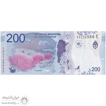 اسکناس 200 پزو بدون تاریخ (2016-2018) جمهوری فدرال - FAS, EM - تک - UNC63 - آرژانتین اسکناس 200 پزو بدون تاریخ (2016-2018) جمهوری فدرال - FAS, EM - تک - UNC63 - آرژانتین