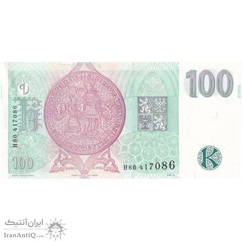 اسکناس 100 کرون 1997 جمهوری - تک - UNC63 - جمهوری چک