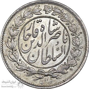 سکه 1000 دینار 1296 - MS61 - ناصرالدین شاه
