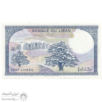 اسکناس 100 لیره 1988 جمهوری - تک - UNC61 - لبنان