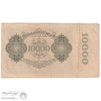 اسکناس 10000 مارک 1922 جمهوری وایمار - شماره سریال 6 رقمی - تک - VF - آلمان