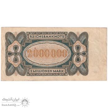 اسکناس 2000000 مارک 1923 جمهوری وایمار - تک - VF - آلمان