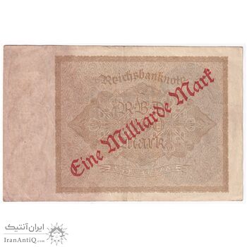 اسکناس 1000000000 مارک 1922 جمهوری وایمار - تک - EF - آلمان