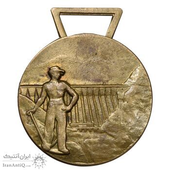 مدال برنز یادبود خدمت در ساسر - EF - محمد رضا شاه مدال برنز یادبود خدمت در ساسر - EF - محمد رضا شاه