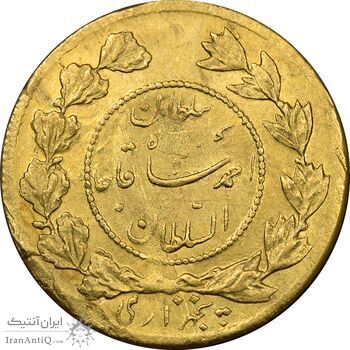 سکه طلا 5000 دینار 1341 تصویری - MS62 - احمد شاه سکه طلا 5000 دینار 1341 تصویری - MS62 - احمد شاه