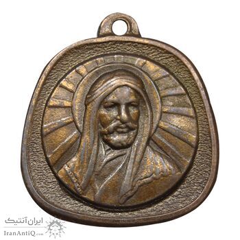 مدال تبلیغاتی امام علی - تی پی کو - EF - محمد رضا شاه