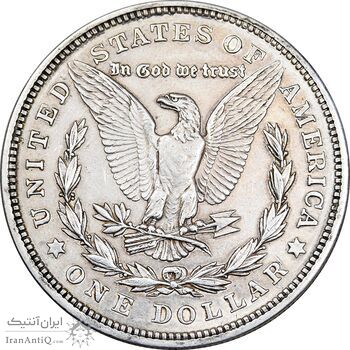 سکه یک دلار 1921 مورگان - EF45 - آمریکا