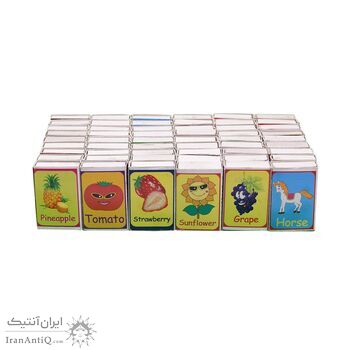 پک کبریت های شرکت آذر ابهر طرح آموزش زبان انگلیسی - کد 008612