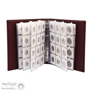 آلبوم سکه با گنجایش 120 سکه با قاب و کاور