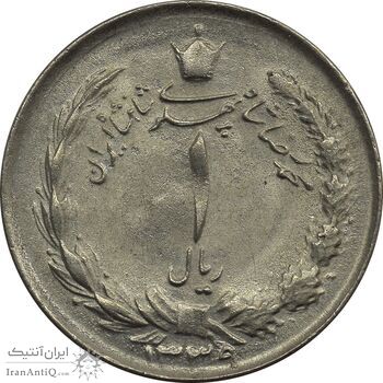 سکه 1 ریال 1339 - MS63 - محمد رضا شاه سکه 1 ریال 1339 - MS63 - محمد رضا شاه