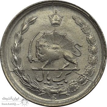 سکه 1 ریال 1339 - MS63 - محمد رضا شاه سکه 1 ریال 1339 - MS63 - محمد رضا شاه